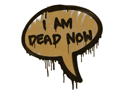 Sealed Graffiti | Dead Now (Desert Amber)