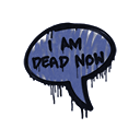 Sealed Graffiti | Dead Now (SWAT Blue)