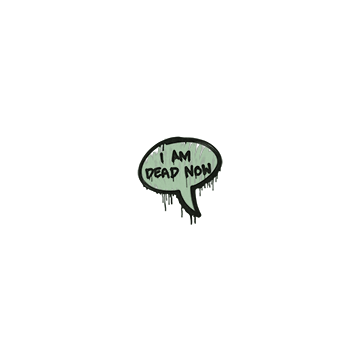 Sealed Graffiti | Dead Now (Cash Green)