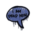 Sealed Graffiti | Dead Now (SWAT Blue)