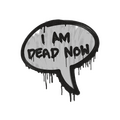 Sealed Graffiti | Dead Now (Shark White)