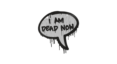 Sealed Graffiti | Dead Now (Shark White)