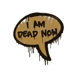 Sealed Graffiti | Dead Now (Desert Amber)