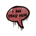 Sealed Graffiti | Dead Now (Blood Red)