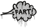 Sealed Graffiti | Fart (Shark White)