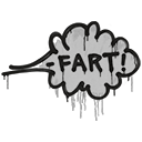 Sealed Graffiti | Fart (Shark White)