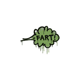 Sealed Graffiti | Fart (Battle Green)