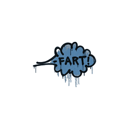 free cs2 skins Sealed Graffiti | Fart (Monarch Blue)