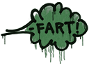 Sealed Graffiti | Fart (Battle Green)