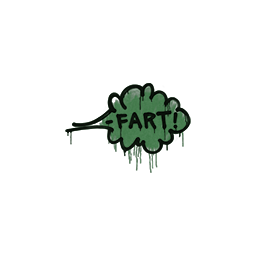 free cs2 skins Sealed Graffiti | Fart (Jungle Green)