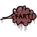 Sealed Graffiti | Fart (Brick Red)