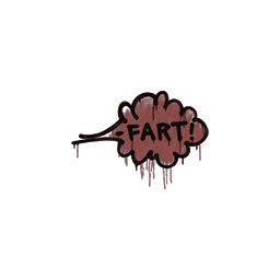 free cs2 skins Sealed Graffiti | Fart (Brick Red)