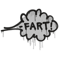 Sealed Graffiti | Fart (Shark White)