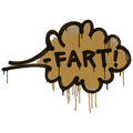 Sealed Graffiti | Fart (Desert Amber)