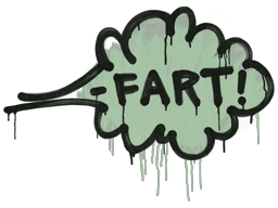 Grafíti selado | Fart (Cash Green)