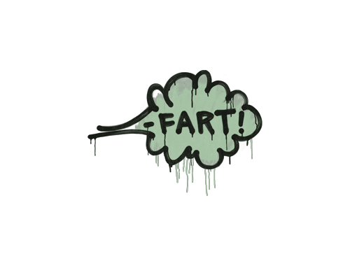 Sealed Graffiti | Fart (Cash Green)