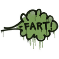 Sealed Graffiti | Fart (Battle Green)