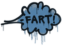 Sealed Graffiti | Fart (Monarch Blue)