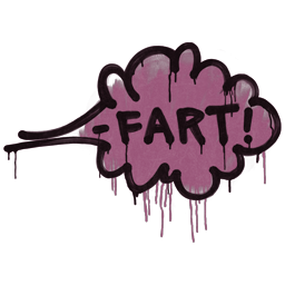 Sealed Graffiti | Fart (Princess Pink)