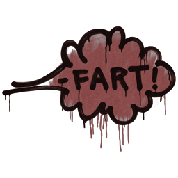 Sealed Graffiti | Fart (Brick Red)