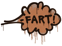 Sealed Graffiti | Fart (Tiger Orange)