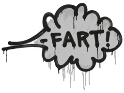 Sealed Graffiti | Fart (Shark White)