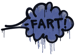 Sealed Graffiti | Fart (SWAT Blue)