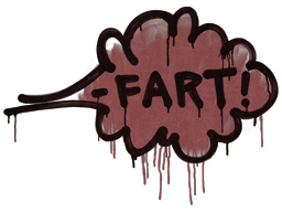 Sealed Graffiti | Fart (Brick Red)