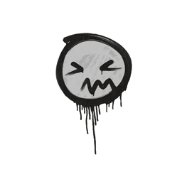 Sealed Graffiti | Grimace (Shark White)