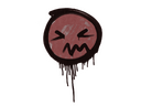 Sealed Graffiti | Grimace (Brick Red)