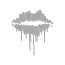 Sealed Graffiti | Kiss (Shark White)