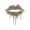 Sealed Graffiti | Kiss (Dust Brown)