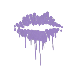 Sealed Graffiti | Kiss (Violent Violet)