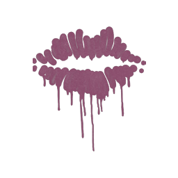 Sealed Graffiti | Kiss (Princess Pink)