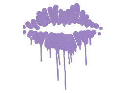 Sealed Graffiti | Kiss (Violent Violet)
