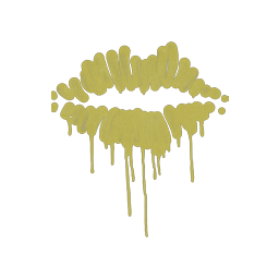 Sealed Graffiti | Kiss (Tracer Yellow)