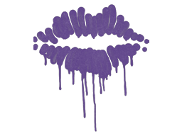 Sealed Graffiti | Kiss (Monster Purple)