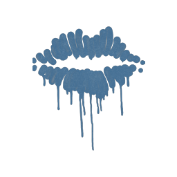 Sealed Graffiti | Kiss (Monarch Blue)