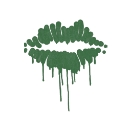 Sealed Graffiti | Kiss (Jungle Green)