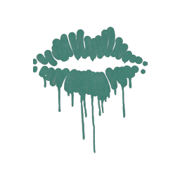 Sealed Graffiti | Kiss (Frog Green)