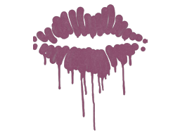 Sealed Graffiti | Kiss (Princess Pink)