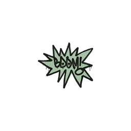 free cs2 skins Sealed Graffiti | BOOM (Cash Green)