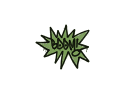 Sealed Graffiti | BOOM (Battle Green)