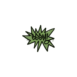 free cs2 skins Sealed Graffiti | BOOM (Battle Green)