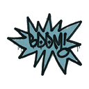 Sealed Graffiti | BOOM (Wire Blue)