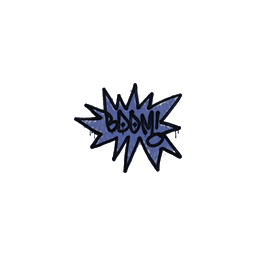 free cs2 skins Sealed Graffiti | BOOM (SWAT Blue)