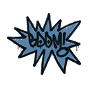 Sealed Graffiti | BOOM (Monarch Blue)