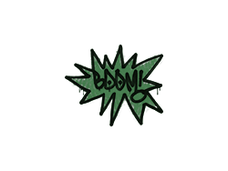Sealed Graffiti | BOOM (Jungle Green)