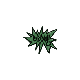 Sealed Graffiti | BOOM (Jungle Green)