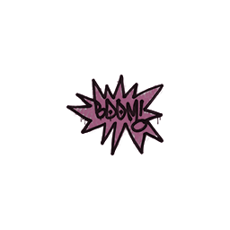 free cs2 skins Sealed Graffiti | BOOM (Princess Pink)